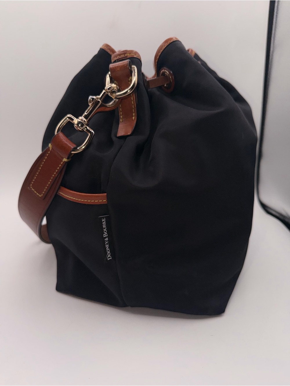 Dooney & Bourke Wayfarer Nylon Drawstring Hobo Bag - Picture 6 of 11